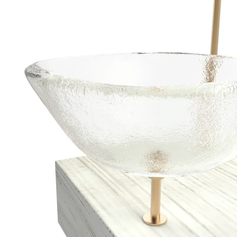 My Glass Studio Nut Bowl, Clear - Set of 4 - 17.5 x 11.0 x 15.0 cm