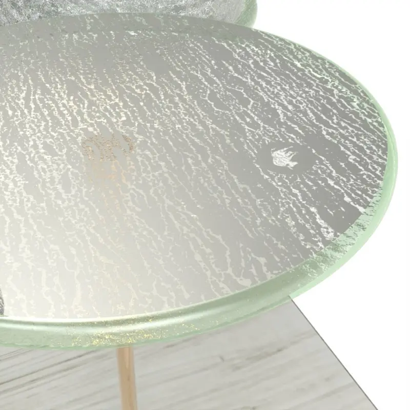 My Glass Studio Nut Bowl, Grey - Set of 4 - 21.5 x 21.5 x 19 cm