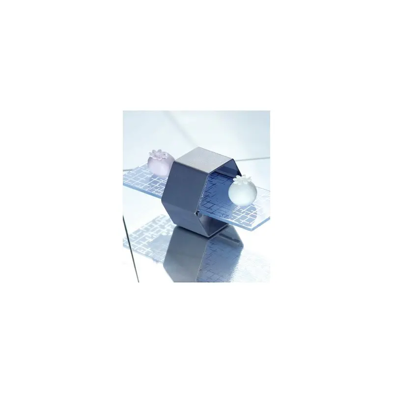 My Glass Studio Petit Fours Stand, White - Set of 4 - 20.0 x 9.5 x 8.5 cm