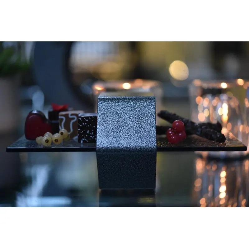 My Glass Studio Petit Fours Stand, White - Set of 4 - 20.0 x 9.5 x 8.5 cm