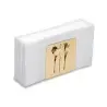 Designer Golden Plated Stainless Steel Manuela Napkin Holder
