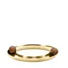 Designer Satin Gold and Stainless Steel Atomos Appetizer Holder