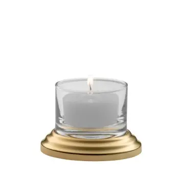 Designer Golden Plated Stainless Steel Melfi Candle Holder