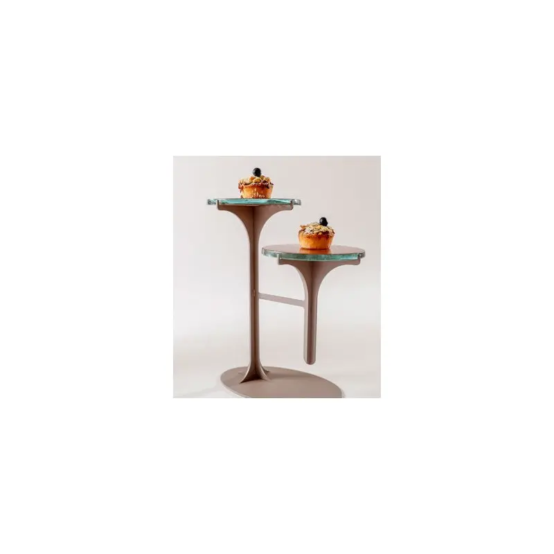 My Glass Studio Petit Fours Stand, Black - Set of 2 - 23.6 x 13.9 x 25.2 cm My Glass Studio Petit Fours Stand, Black - Set of 2 - 23.6 x 13.9 x 25.2 cm