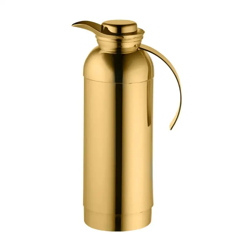 Designer Golden Plated Stainless Steel Catania Thermos 1L