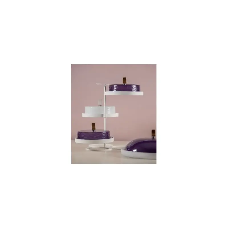 My Glass Studio Tea Stand, Clear - 38.1 x 35.7 x 34 cm