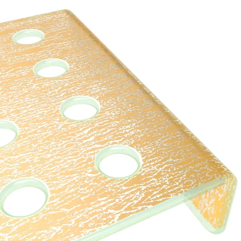 My Glass Studio Food Cone Holder, Gold - Set of 4 - 26.0 x 22.0 x 6 cm