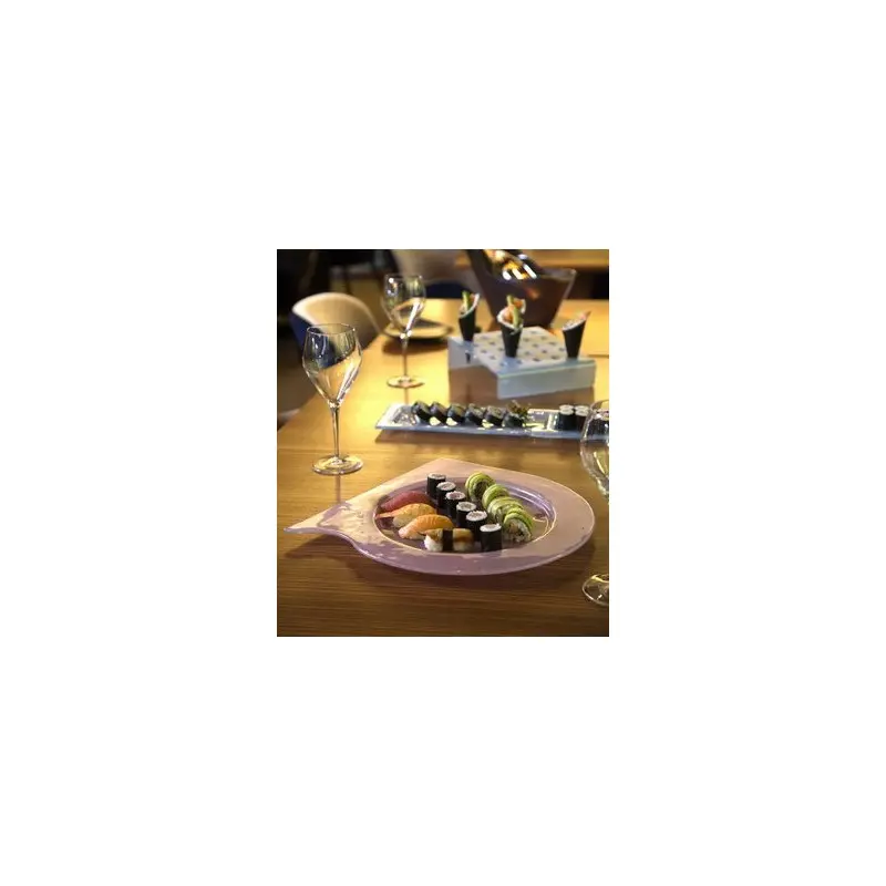 My Glass Studio Food Cone Holder, Cream - Set of 4 - 26.0 x 22.0 x 6 cm My Glass Studio Food Cone Holder, Cream - Set of 4 - 26.0 x 22.0 x 6 cm