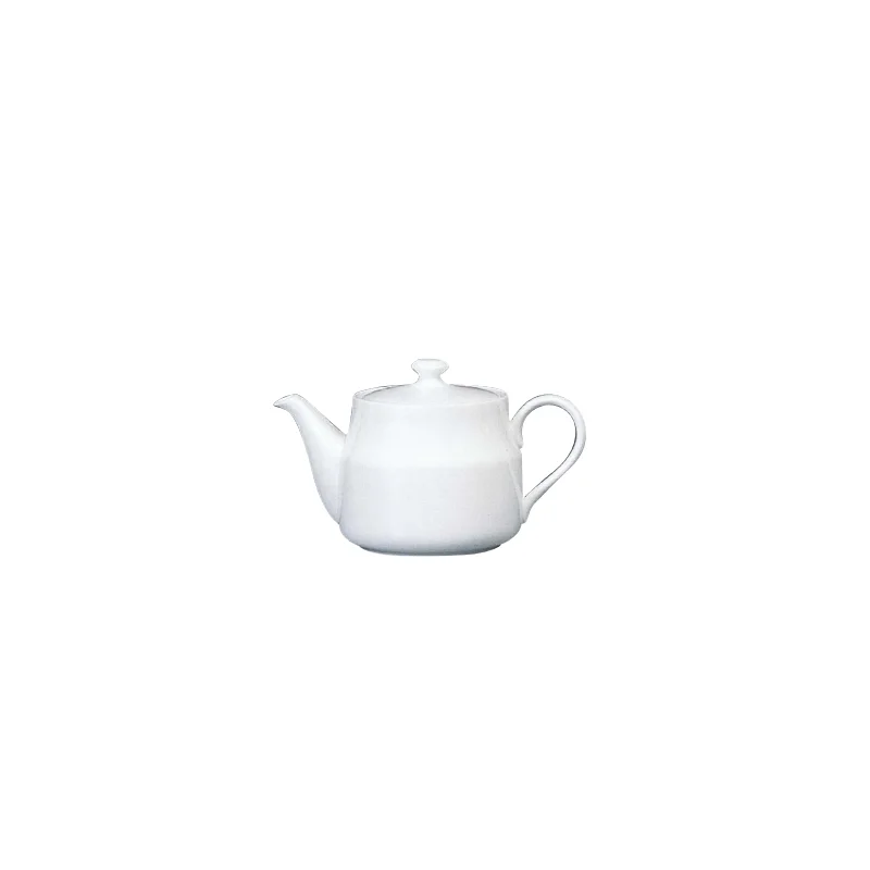 Narumi Royal Court Collection White Tea Pot With Cover 840cc - Set of 12