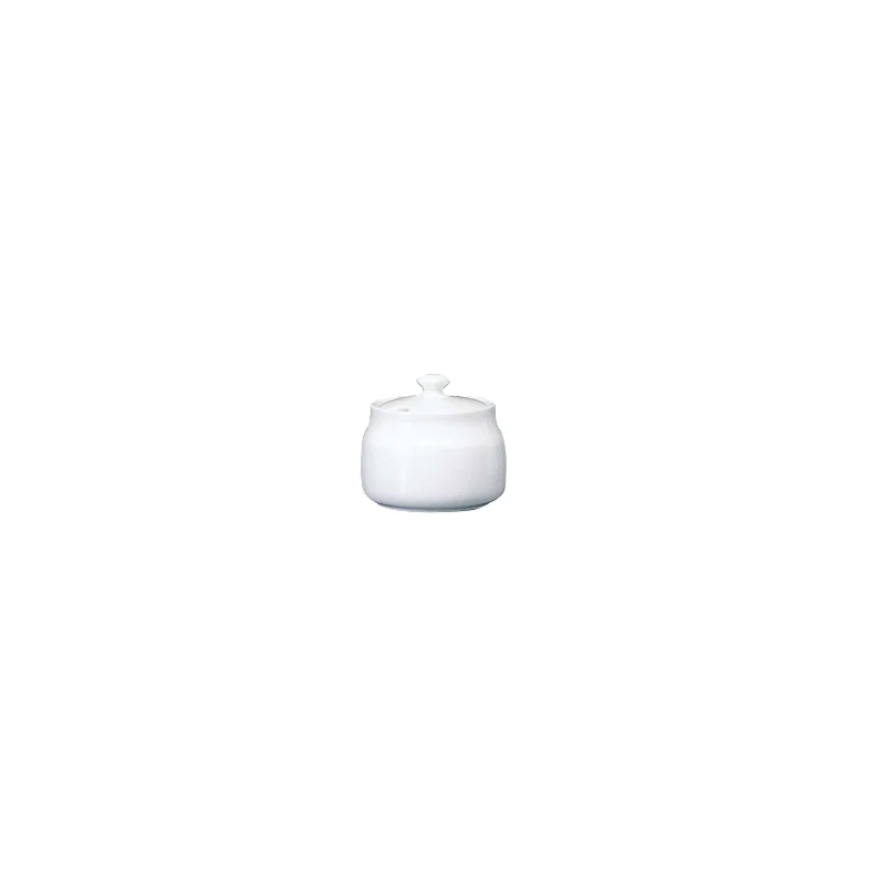 Narumi Royal Court Collection White Sugar Bowl With Cover - Set of 24