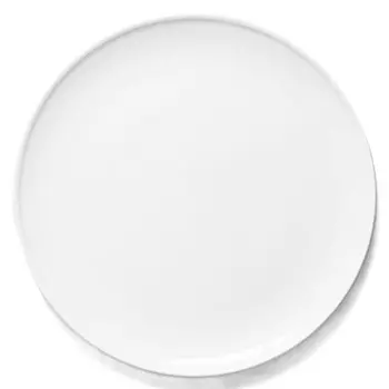 Narumi Waku Collection White 29cm Round Plate(Without Frame) - Set of 6