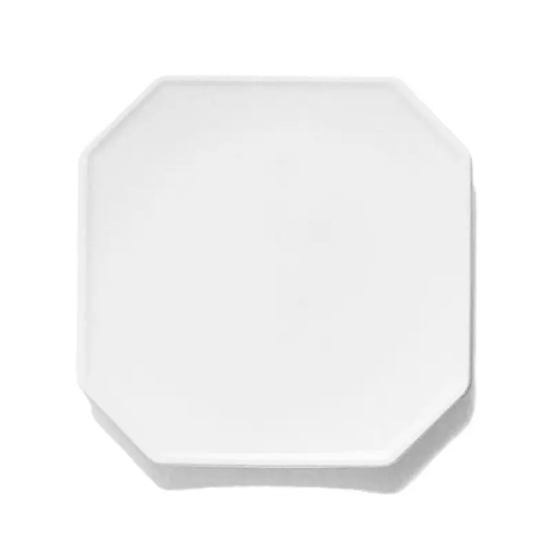 Narumi Waku Collection White 21cm Octagonal Plate - Set of 36