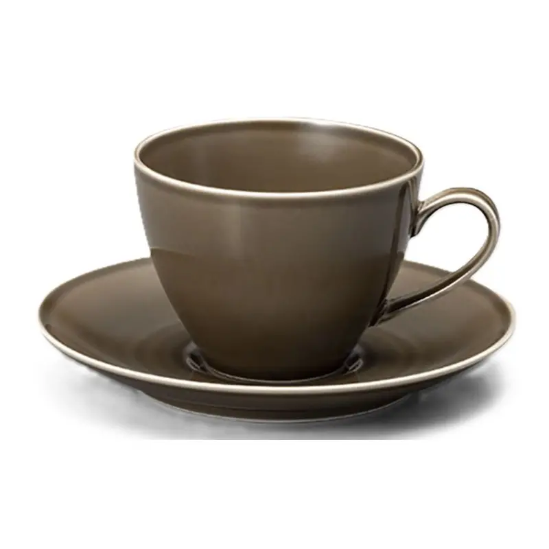 Narumi Earth Brown Tea/Coffee Saucer(Earth Brown) - Set of 96