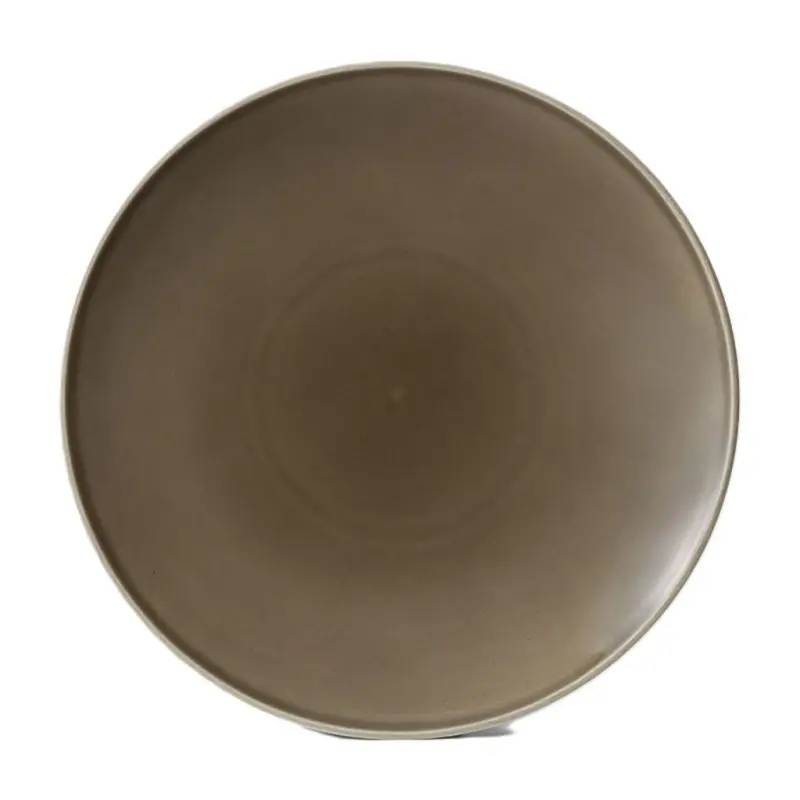 Narumi Cool Coupe Collection Earth Brown 28cm Plate(Earth Brown) - Set of 24
