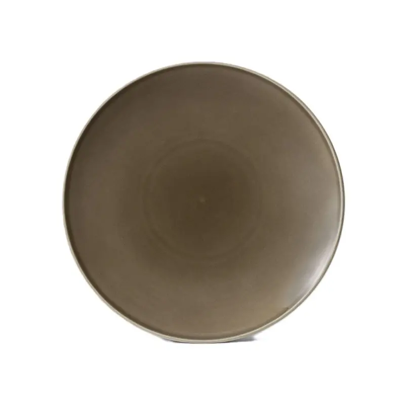 Narumi Cool Coupe Collection Earth Brown 23cm Plate (Earth Brown) - Set of 36 Narumi Cool Coupe Collection Earth Brown 23cm Plate (Earth Brown) - Set of 36