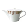 Narumi Flat Rim Collection Grain Tea Pot With Cover 950cc - Set of 6