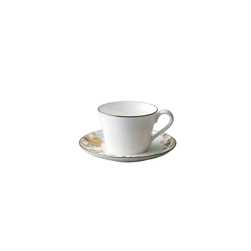 Narumi Flat Rim Collection Grain Tea/Coffee Cup - Set of 24