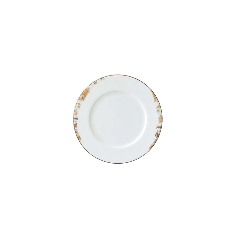 Narumi Flat Rim Collection Grain 16cm Flat Rim Plate - Set of 24