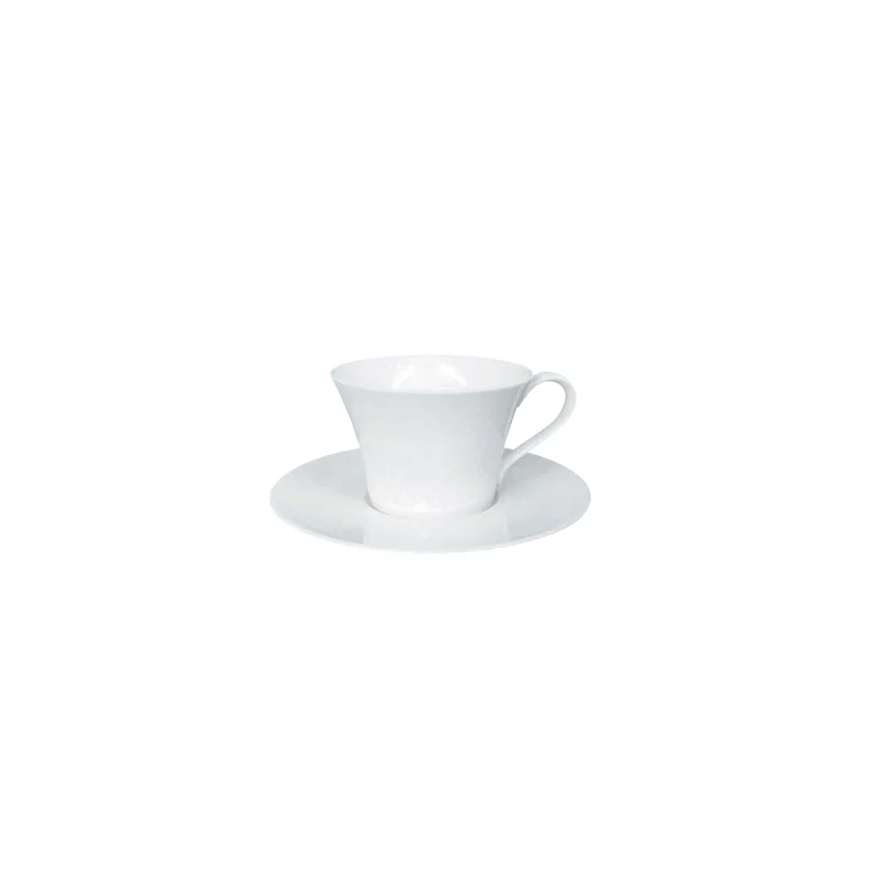Narumi Flat Rim Collection White Tea/Coffee Cup - Set of 24 Narumi Flat Rim Collection White Tea/Coffee Cup - Set of 24