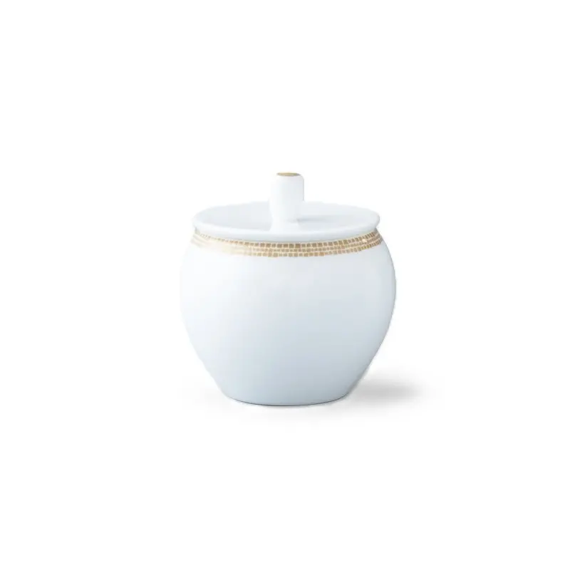 Narumi Cool Coupe Collection Luminar Gold (Border) Sugar Bowl 215cc - Set of 24 Narumi Cool Coupe Collection Luminar Gold (Border) Sugar Bowl 215cc - Set of 24