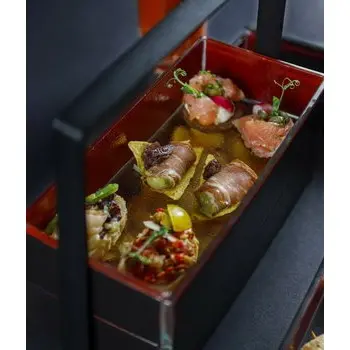 My Glass Studio Bento Box, White - Set of 2 - 22.8 x 13.0 x 20 cm