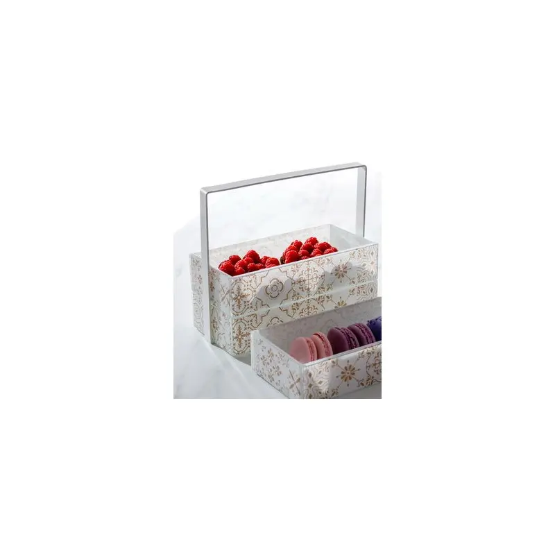 My Glass Studio Bento Box, White - Set of 2 - 22.8 x 13.0 x 20 cm My Glass Studio Bento Box, White - Set of 2 - 22.8 x 13.0 x 20 cm