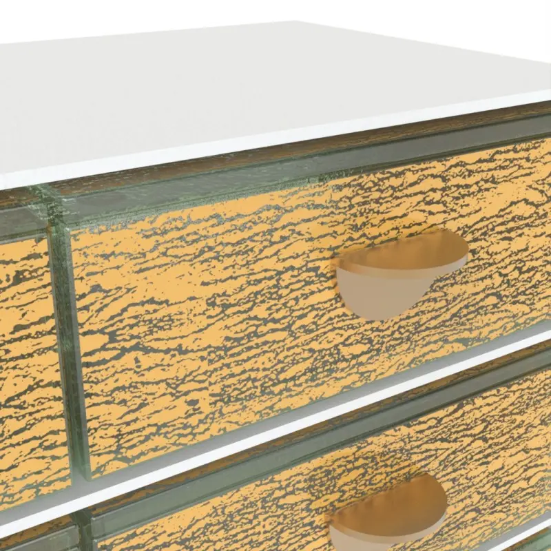 My Glass Studio Bento Box, Gold - Set of 3 - 28.6 x 14.0 x 19 cm My Glass Studio Bento Box, Gold - Set of 3 - 28.6 x 14.0 x 19 cm