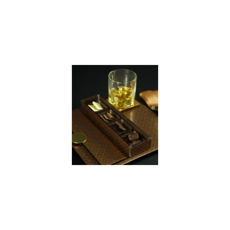 My Glass Studio Footed Board, Brown - Set of 6 - 30.0 x 30.0 x 2 cm My Glass Studio Footed Board, Brown - Set of 6 - 30.0 x 30.0 x 2 cm