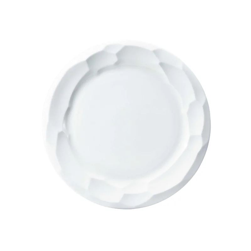 Narumi Chef's Collection White 27cm Plate "Crystal" - Set of 24