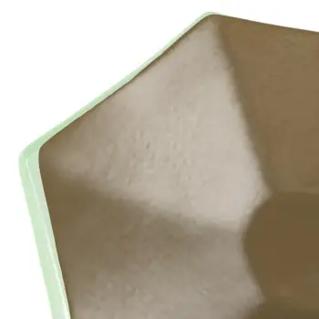 My Glass Studio Tasting Plate, Natural - Set of 24 - Dia: 12 cm, H: 2 cm