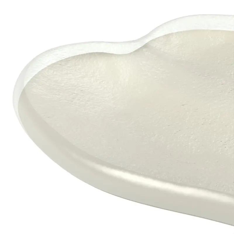 My Glass Studio Tasting Plate, Cream - Set of 20 - 6.5 x 5.5 x 1 cm My Glass Studio Tasting Plate, Cream - Set of 20 - 6.5 x 5.5 x 1 cm
