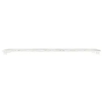 My Glass Studio Long Serving Board, White - Set of 3 - 50.0 x 18.0 x 2 cm
