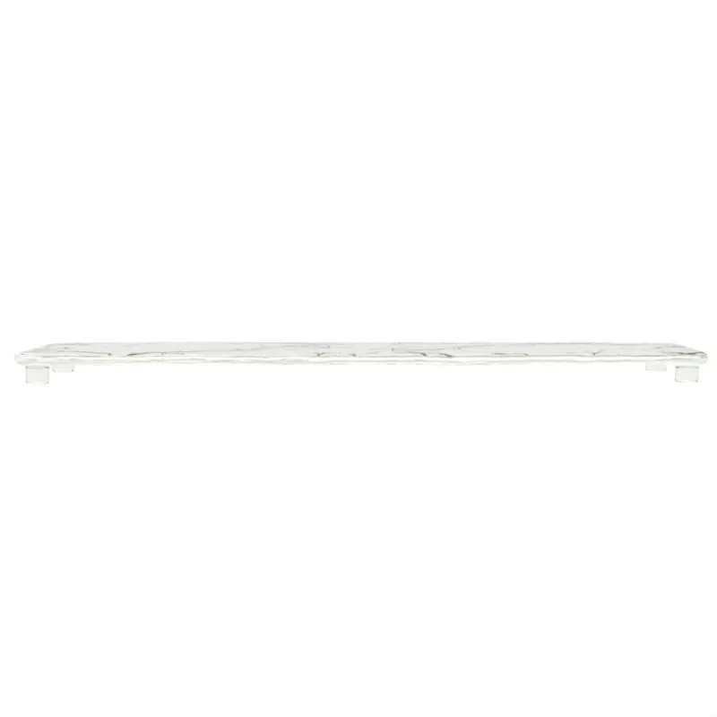 My Glass Studio Long Serving Board, White - Set of 3 - 50.0 x 18.0 x 2 cm