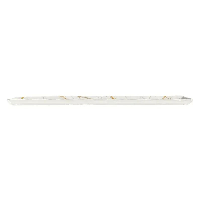 My Glass Studio Serving Platter, White - Set of 4 - 49.0 x 17.0 x 2 cm