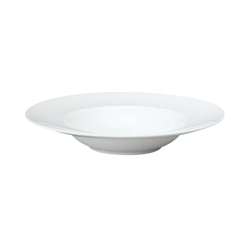 Narumi New Rim Collection White 29cm Pasta Plate - Set of 6