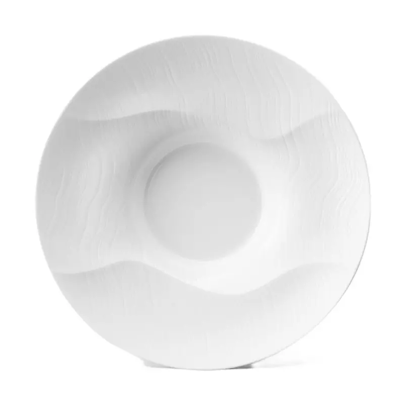 Narumi Rydges Collection White 27cm Deep Plate - Set of 6 Narumi Rydges Collection White 27cm Deep Plate - Set of 6