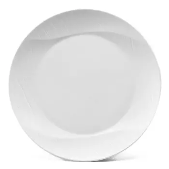 Narumi Rydges Collection White 24cm Rim Plate - Set of 24