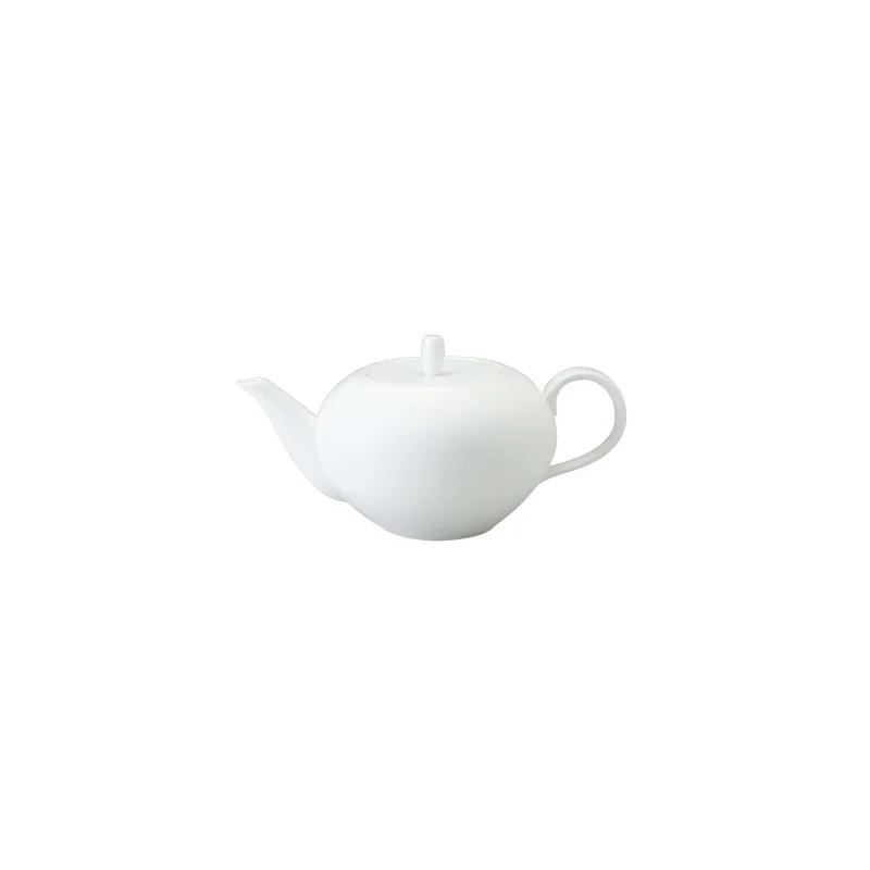 Narumi Cool Coupe Collection White Tea Pot With Cover 1,180cc - Set of 4