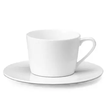 Narumi Aria Collection White Common Saucer - Set of 36