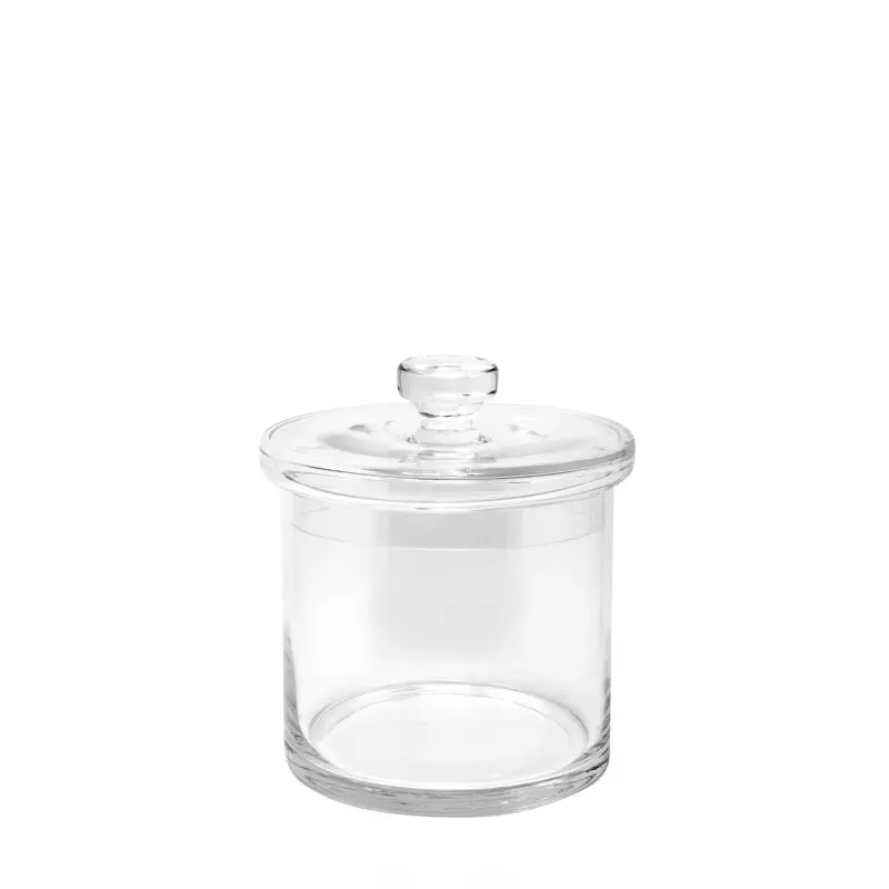 Broggi Collection Glass Jar With Lid Ø 14 cm H.19 cm Broggi Collection Glass Jar With Lid Ø 14 cm H.19 cm