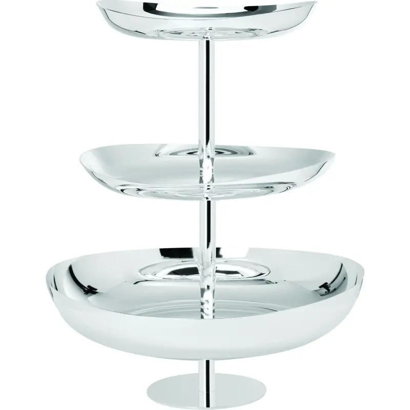 Broggi Essenza Collection Stainless Steel Essenza Fruit Stand 3-Tier Broggi Essenza Collection Stainless Steel Essenza Fruit Stand 3-Tier
