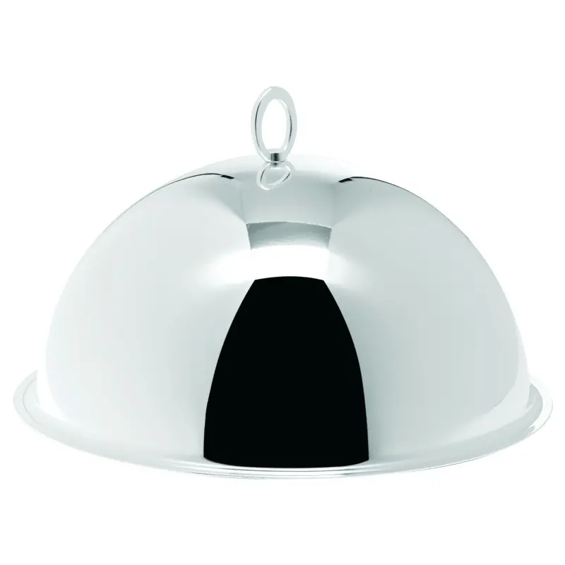 Broggi Essenza Collection Stainless Steel Essenza Dome Cover Inside Ø cm.24 Outside 26 Broggi Essenza Collection Stainless Steel Essenza Dome Cover Inside Ø cm.24 Outside 26