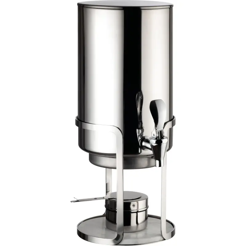 Broggi Decò Collection Chromed Decò Coffee Urn 7Lt.. Chromed With Marble Stand