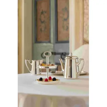 Broggi Rubans Collection Silver Plated Teapot Rubans 30 cl