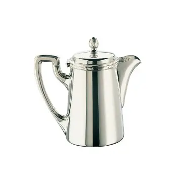 Broggi Rubans Collection Silver Plated Coffee Pot Rubans 96 cl