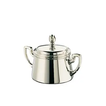 Broggi Rubans Collection Silver Plated Sugar Bowl Rubans 250 gr
