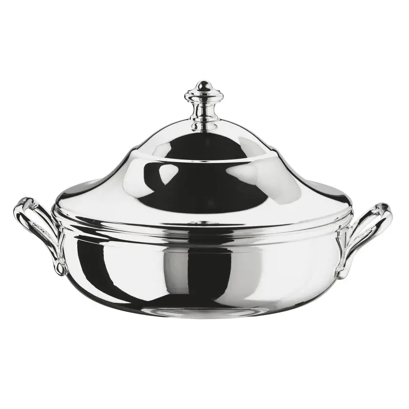 Broggi classica Collection Silver Plated Vegetable Dish classica Ø 16 cm Broggi classica Collection Silver Plated Vegetable Dish classica Ø 16 cm