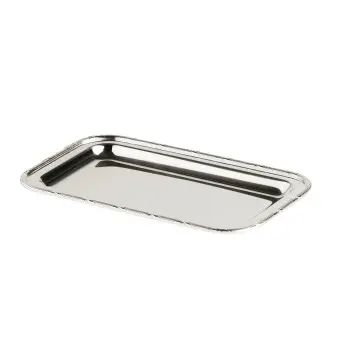 Broggi Rubans Collection Silver Plated Tip Tray Rubans 26 x 16 cm