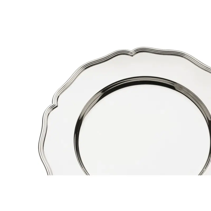 Broggi Baroque Collection Silver Plated Show Plate Baroque Dec. Ø 30 cm Broggi Baroque Collection Silver Plated Show Plate Baroque Dec. Ø 30 cm