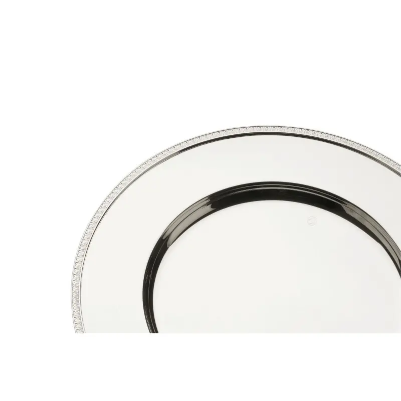 Broggi Impero Collection Silver Plated Show Plate Impero Dec. Ø 32 cm